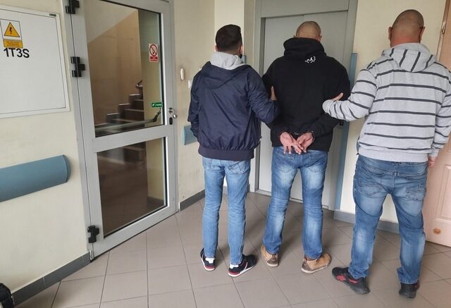 Zatrzymany przez policję złodziej