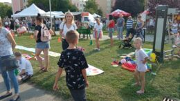 Uczestnicy rodzinnego Pikniku z Malwą